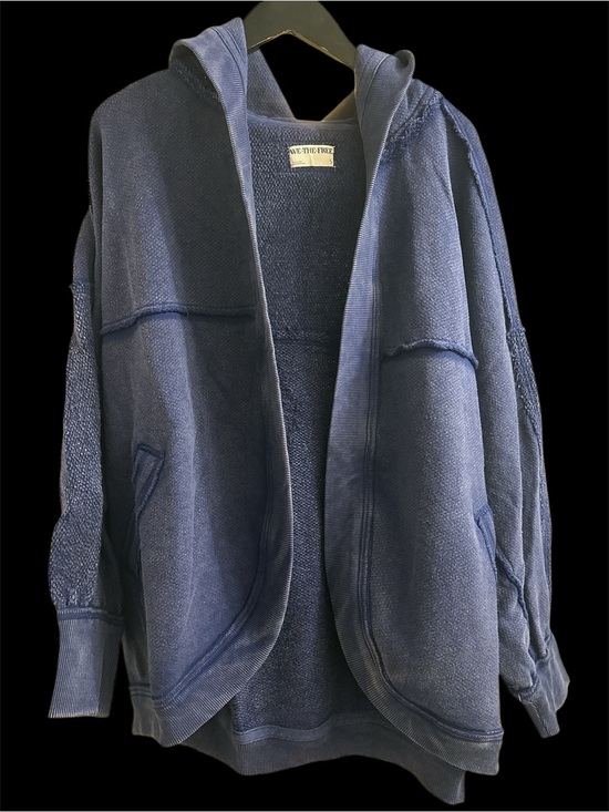 Free People Sweaters - FREE PEOPLE WE THE FREE FOREVER YOURS CARDI NWT Size M in Navy